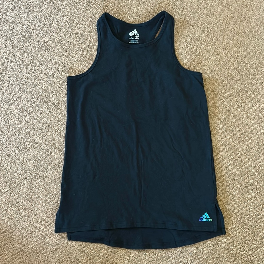 Adidas youth large razorback tank